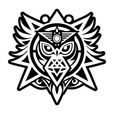 Koruyucu mührü dövmesinin sembolü.