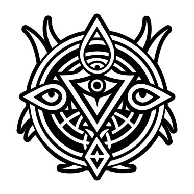 İlahi ruhun doldurulmuş bir simgesi.