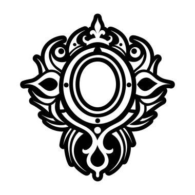 Ayna sembolünün bir sembol şekli