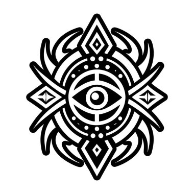 Sonsuz dövmenin katı bir simgesi