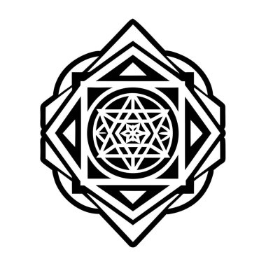 Kutsal geometrinin bir simgesi.