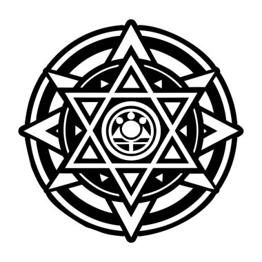 Astral yıldız geçidi simgesi biçiminde