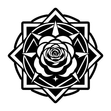 Gülün dolu bir biçimi simgesi