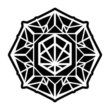 Geometrik şeklin katı biçim simgesi