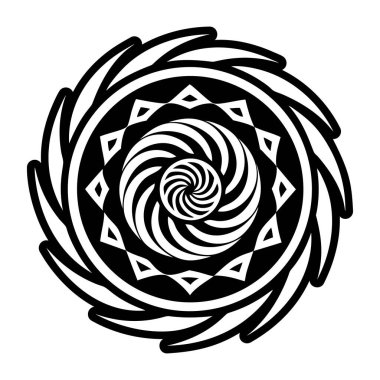 Katı biçimde sonsuz sarmal simge