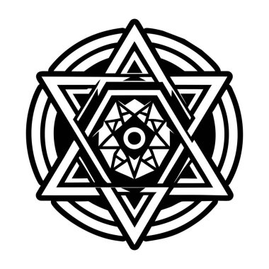 Katı biçimde kozmik yıldız simgesi