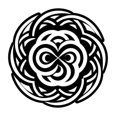 Dolu biçimdeki sonsuzluk spiral simgesi