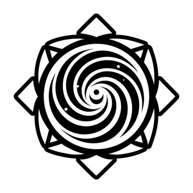 Samanyolu simgesi kabartma biçiminde