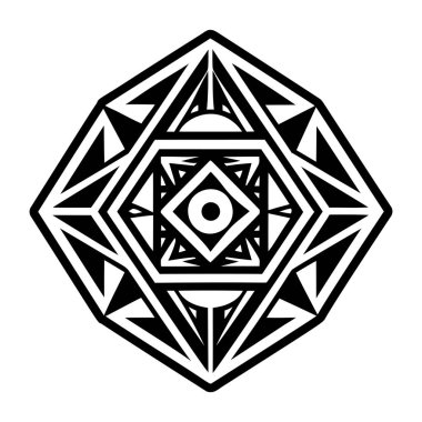 Sekizyüzlünün kabartma biçimi simgesi