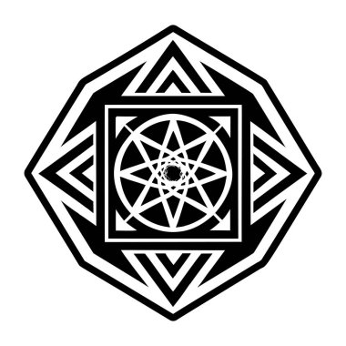 Kabartma biçiminde geometrik maneviyat