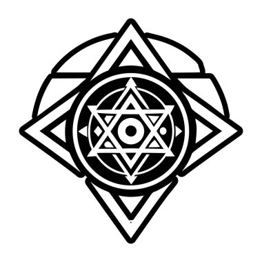 Kutsal aura simgesi katı biçimde