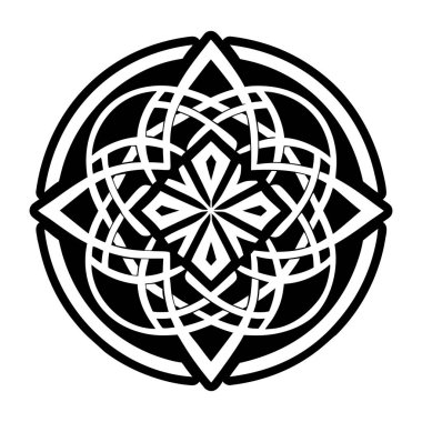 Eterik geometri simgesi katı biçimde