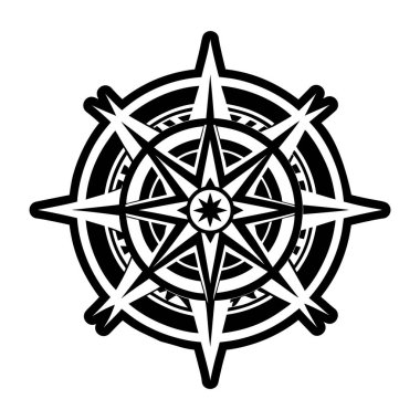 Ruh pusula simgesi kabartma biçiminde