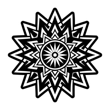 Güneş patlaması dövme simgesi