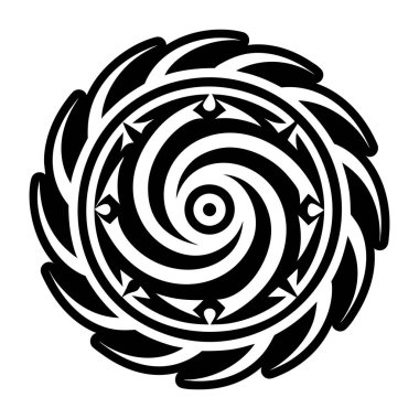 Spiral dövmenin sembolü.