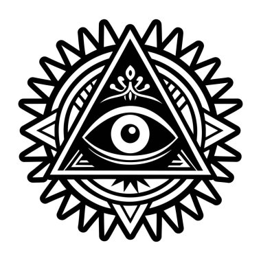 Görsel dövmenin tam biçimli bir simgesi