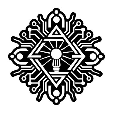 İlahi sanat sembolünün bir simgesi.