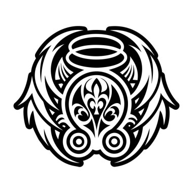 Meleklerin umut sembolünün doldurulmuş bir simgesi