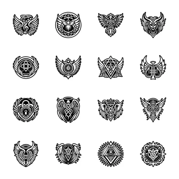 Melek müzik sembolünün bir simgesi.