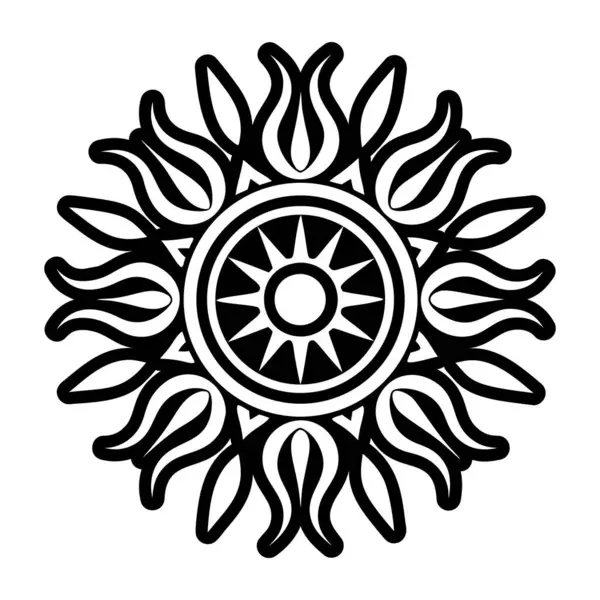 Güneş sembolünün bir simgesi.