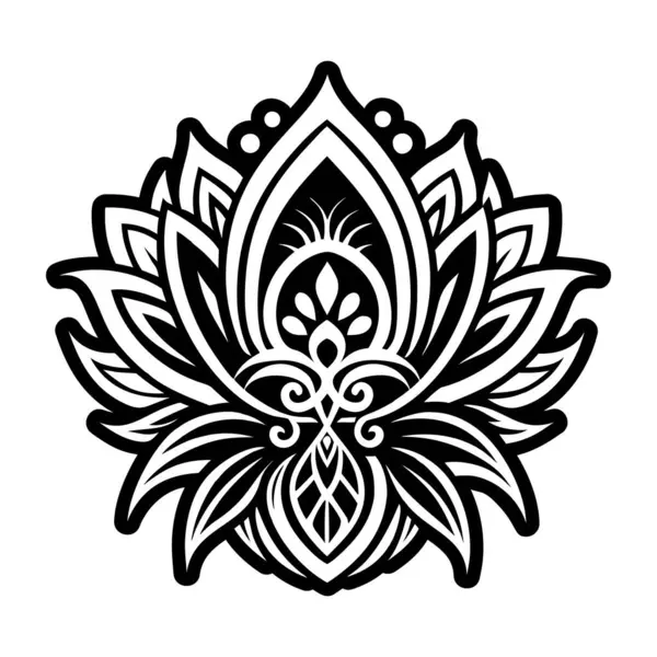 Kutsal çiçek sembolünün doldurulmuş bir simgesi