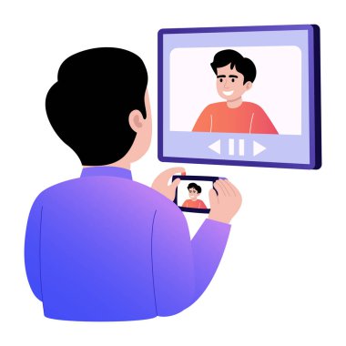 Kayıt dersinin düz bir çizimi