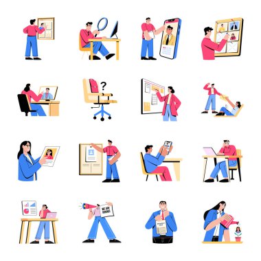 Profesyonel işi olan insanlar