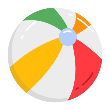 Pasta grafiğinin düz simgesi