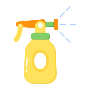 Sis püskürtücüsünü gösteren düz bir simge