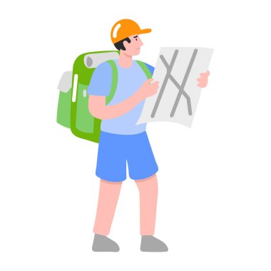 Maceracı betimleyen düz stil simgesi