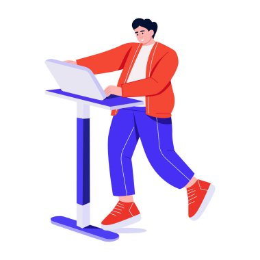 Motorlu masayı betimleyen düz bir çizim