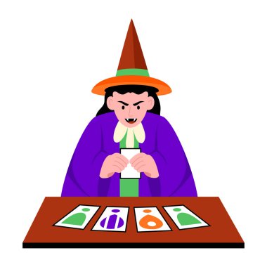 Okuma kartlarını gösteren düz bir çizim