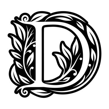 Katı biçimde işlenmiş zarif d sembolü