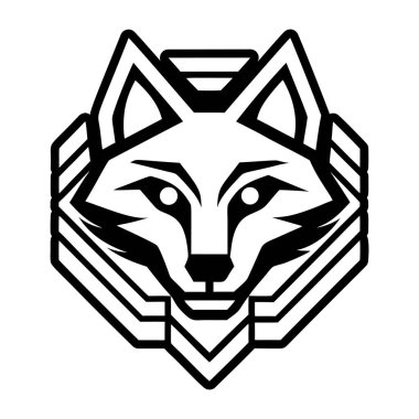 Kuzey Kutbu tilki kafasının bir simgesi