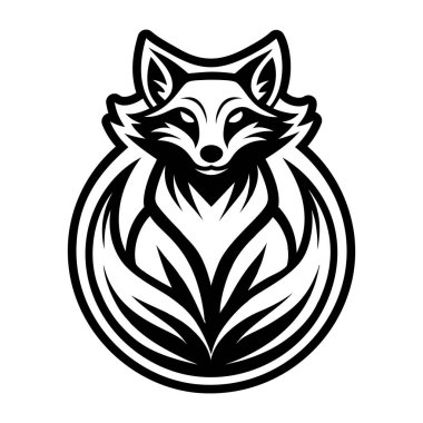 Vahşi bir Reynard maskot simgesi.