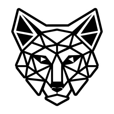 Reynard yüzünü gösteren dolu bir biçim simgesi