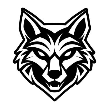 Tilki maskotunu gösteren doldurulmuş bir biçim simgesi