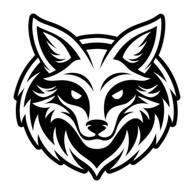 Reynard yüzünü gösteren dolu bir biçim simgesi