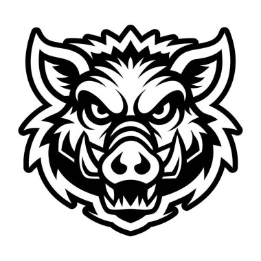 Kurt logosu tasarımı vektör çizimi