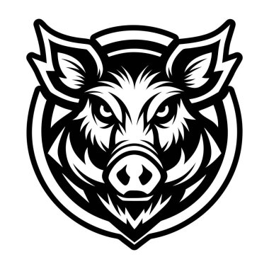 Domuz kafalı domuz kafalı.