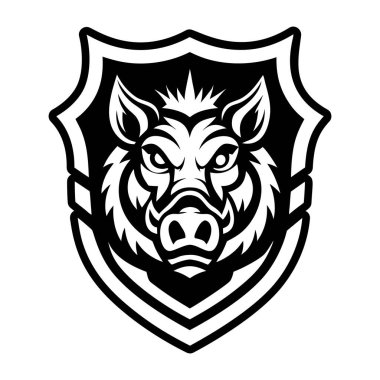 Boğa logo şablonu vektör resimleme tasarımı