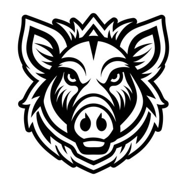 Domuz simgesi, basit tasarım