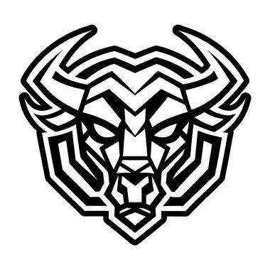 Glyph Style Boğa Logoları Koleksiyonu 