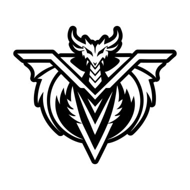 kartal logosu vektör illüstrasyon tasarımı