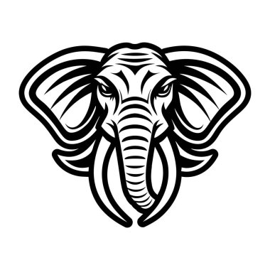 fil kafası illüstrasyon tasarımı