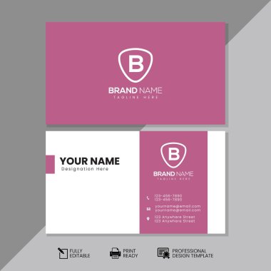 Temiz ve basit kimlik kartı tasarım şablonu. Basit İş Kimliği Tasarım Şablonu, Temiz ve Pürüzsüz. Modern Temiz Kimlik Şablonu. Personel ve Öğrenci Kartı Tasarım Şablonu