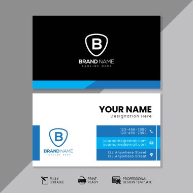 Temiz ve basit kimlik kartı tasarım şablonu. Basit İş Kimliği Tasarım Şablonu, Temiz ve Pürüzsüz. Modern Temiz Kimlik Şablonu. Personel ve Öğrenci Kartı Tasarım Şablonu