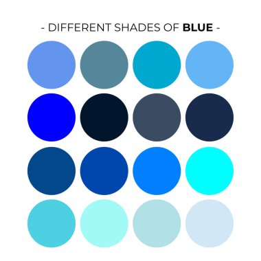 Vektör Renk Paleti Tasarım Şablonu Çok Renkli