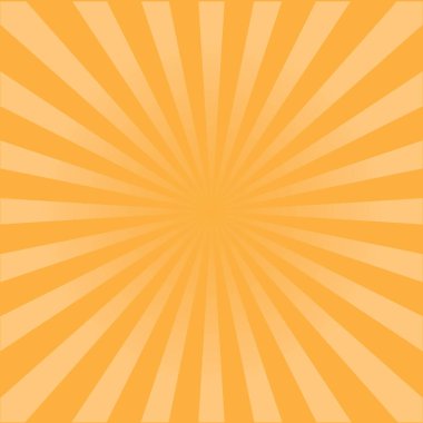 Retro Yatay Arka plan. Sihirli Güneş Işını Deseni Arkaplanı. Klasik Arka plan. Güneş Işığı Doku Vintage Arkaplanı. Vektör illüstrasyonu