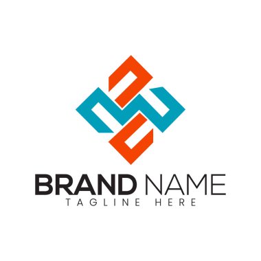 Soyut Vektör Simgesi veya Logo Tasarım Şablonu